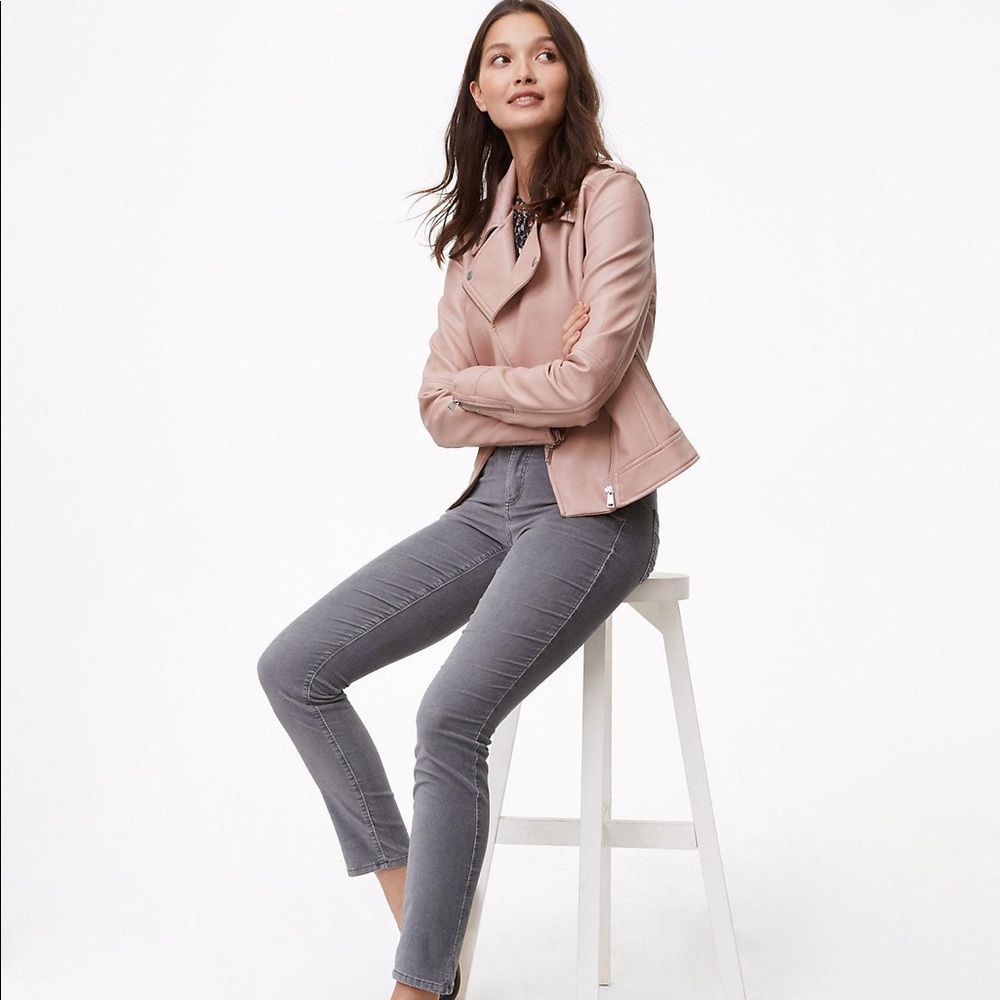 Loft Petite Modern Skinny Washed Velvet Pant Jeans